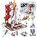 Produktbild Space Shuttle Bauspielzeug, 855 Stücke Raumschiff-Bauset City Space Rakete Schiff Spielzeug mit Launch Control Center, STEM-Astronaut-Rollenspiel für Kinder im Alter von 6 8 9 10 11 12+ Jungen Mädchen