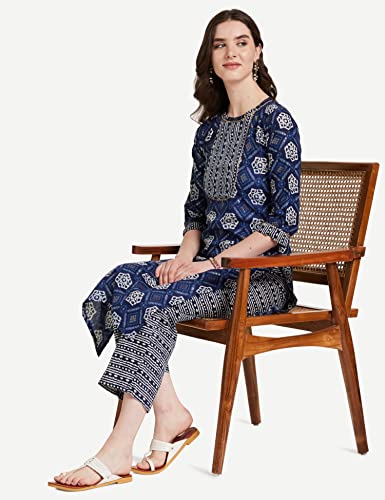 Image of Lymio Kurta Set for Women | Women Kurta | Women Kurta Sets Kurtis | Women Kurta Pant Set | Women Kurta Pant Set Women Kurti Set with Pant | Women Kurti Set with Pant Cotton (K-18-19)