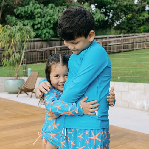 Image of SwimZip UPF 50+ Long Sleeve Rash Guard for Boys' and Girls' - Baby, Toddler, Kids