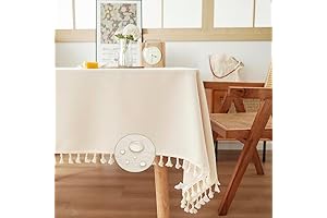 artbud Farmhouse Wipeable Tablecloths - Your Perfect Dining Companion