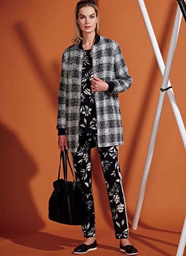 Vogue Patterns 9275 Y,Misses Jacket,Tunic,Leggings and Pants,Sizes XS-MED, Tissue, Multicoloured, 15 x 0.5 x 22 cm - Image 2
