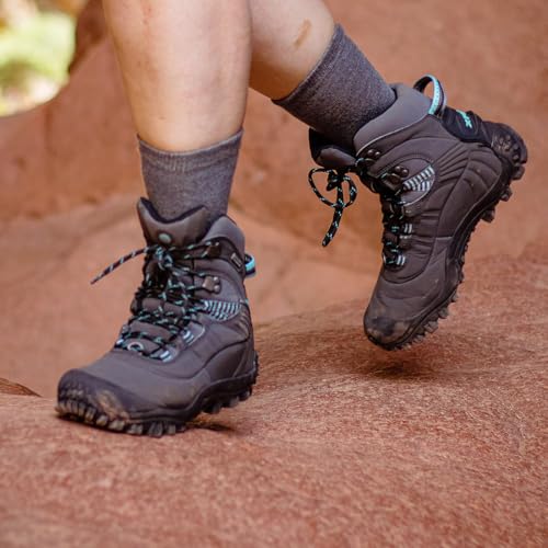 Image of Women's Hiking Boots Waterproof Outdoor Camping Boot