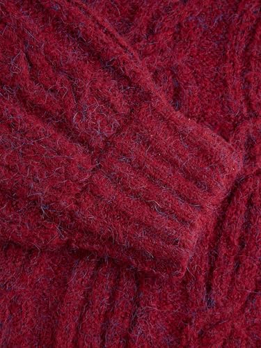 CIDER Oversized Sweaters for Women Turtle Neck Long Sleeve Knit Sweater Pullover Warm Fall Winter Daily Casual3