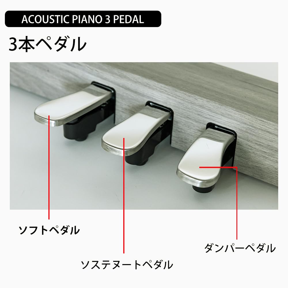 Amazon | Carina 電子ピアノ 88鍵盤 キーボード ハンマーアクション