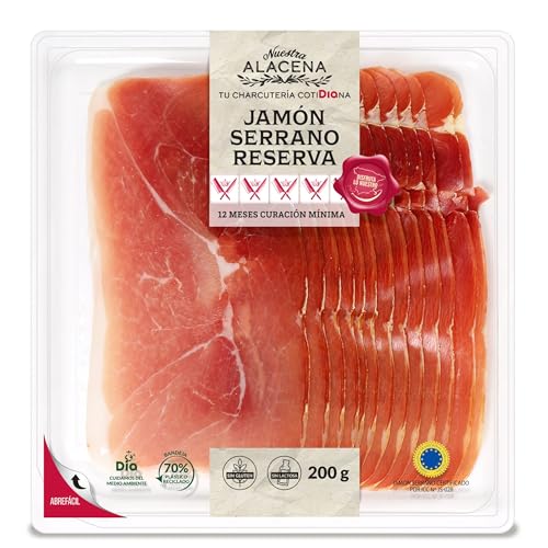 Jamón Serrano Nuestra Alacena de Dia bandeja 200 g