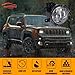Sagnod Auto Fog Light compatible with 2015-2022 Jeep Renegade, 2017-2021 Jeep Compass, 2014-2024 Dodge Ram, 2012-2021 Fiat 500