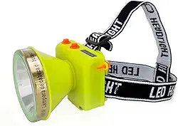 Lanterna De Cabeça Mergulho Tática Profissional Pesca Noturna Recarregável Mergulho 80w Led L2 Até 11hrs De Luz Potente