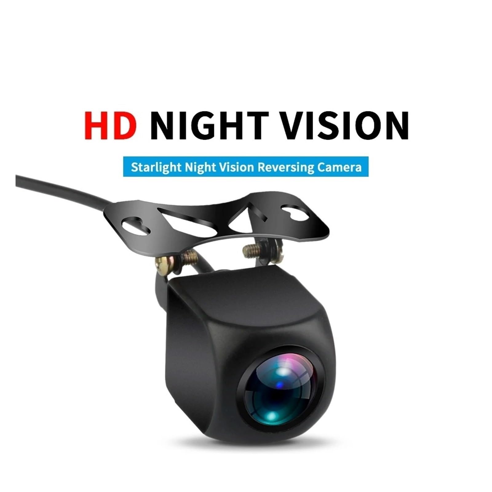 Cámara Visión Trasera para Coche AHD720 Visión Nocturna Marcha Atrás Monitor Automático Impermeable 170 Grados Universal Gran Angular Imagen Color HD Cámara Trasera