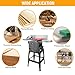 Hoteche 10-Inch Benchtop Planer and Jointer Combo with Stand 13-Amp Heavy Duty Thickness Planer for Woodworking, Adjustable Depth 0-3mm