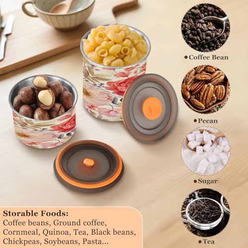 Envase hermético para café de acero inoxidable 500ml miniatura 5