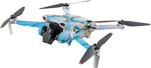 MightySkins Skin compatible con DJI Mini 3 - Sunrise Bubbles  Funda protectora de vinilo duradera y única  Fácil de aplicar  Fabricado en los