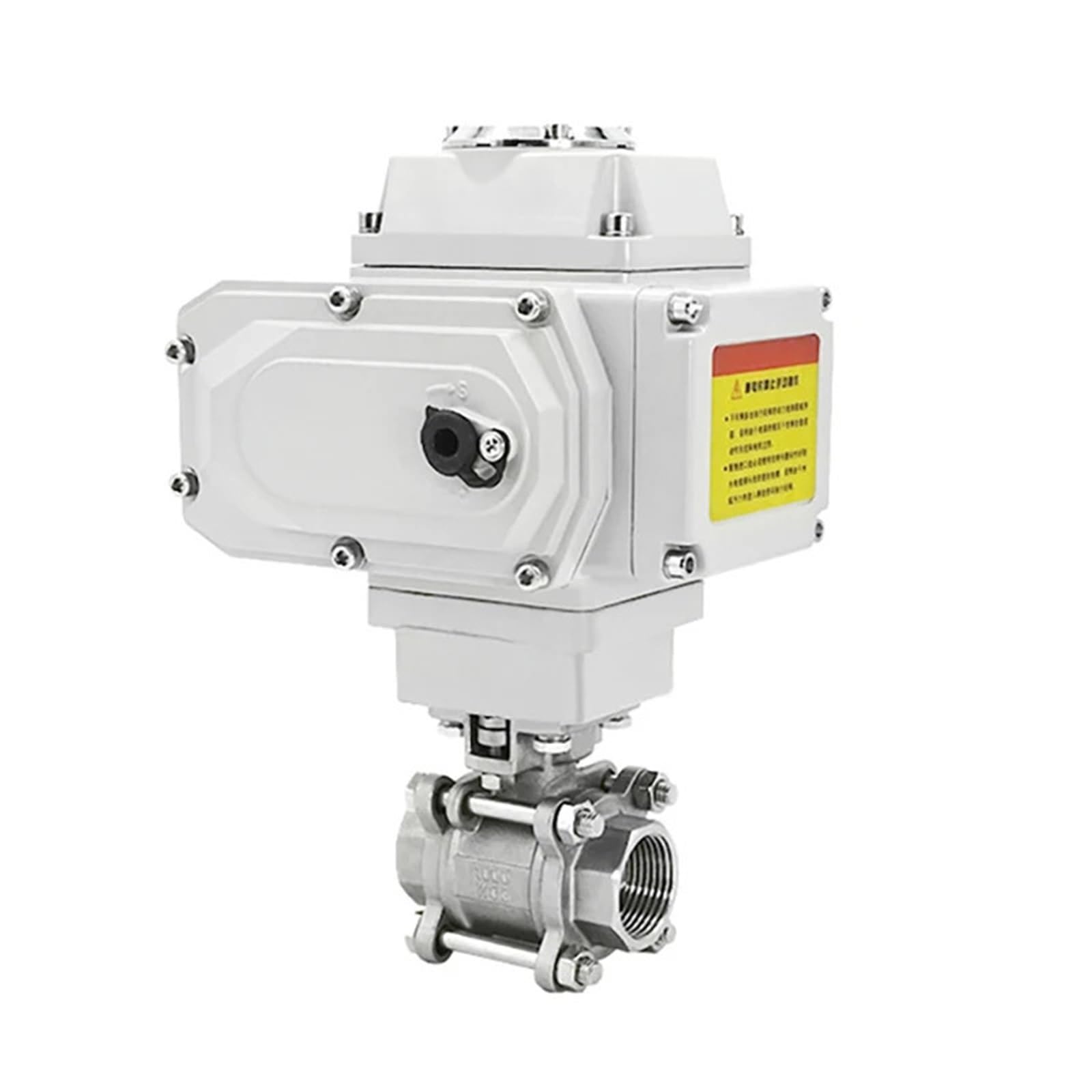 Valvola a sfera motorizzata a 2 vie 3/8 1/2 3/4 1 2 pollici in acciaio inossidabile 304 Q911F-16P, tipo on/off, 1 pezzo(3/4",24VDC)