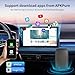 CINCIRUI Magic Box 3.0 Support YouTube/Netflix, 2025 Upgraded 4 in 1 Wireless CarPlay Adapter, Smart Netflix carplay Adapter Ai Box, Car Video Box