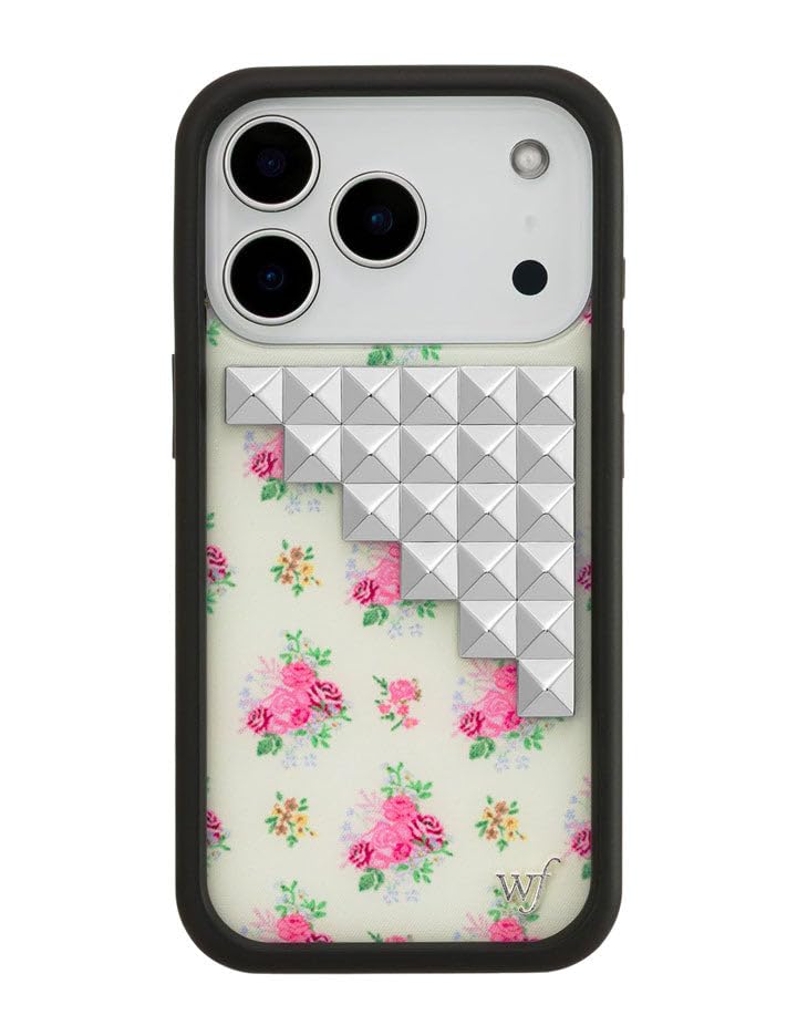 Image of Wildflower Cases - iPhone 17 Pro Compatible - Vintage Floral Stud