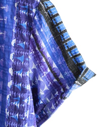 Image of VATPAVE Mens Casual Hawaiian Floral Shirts Short Sleeve Button Down Tropical Shirts Beach Summer Shirts
