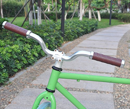 Upanbike Bike Grips Leather Double Lock On Fit 22.2Mm Handlebar Grips For Mountain Bike Road Bicycle #TOP5