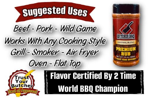 Butcher BBQ | The Premium Rub | 16oz | World Championship Winning Formula | Turkey Seasoning Rub | Gluten Free | Tastes Like Cooking Over Open Flame | Great For Pork Rub, Dry Rub and Smoking Ribs - Image 4