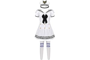Charming sailor dress for little girls