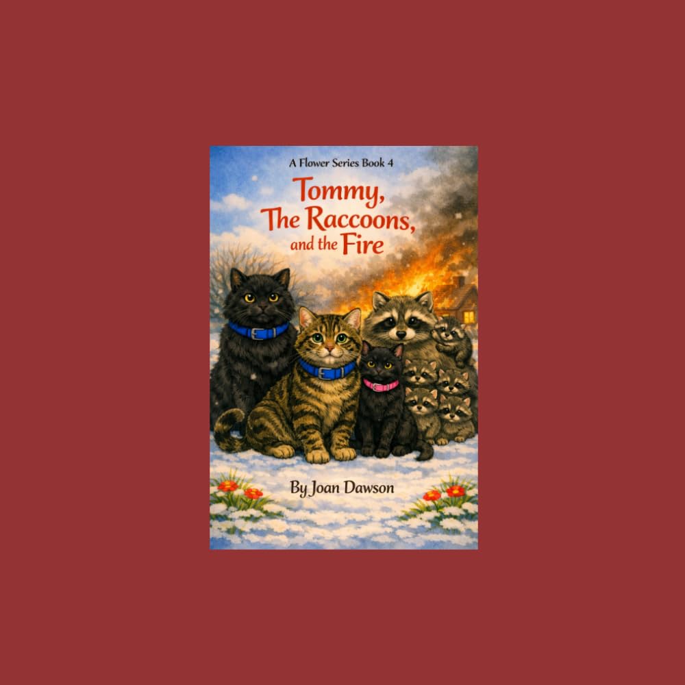 Tommy, The Raccoons, and the Fire (Flower the Big Cat series)
