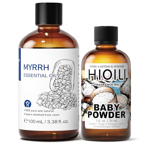 Aceite esencial de Mirra 100ML y aceite aromático 30ML