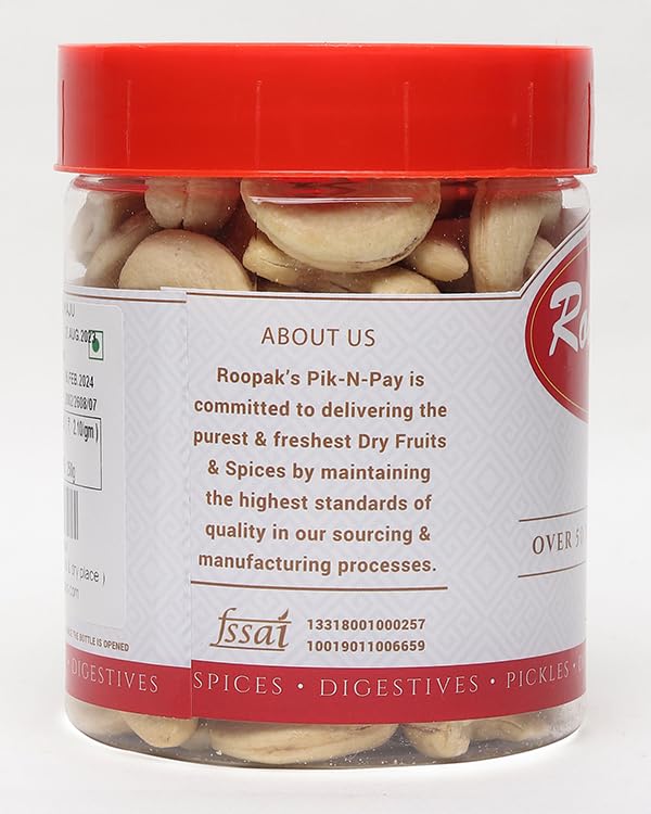 Roopak's PIK-N-PAY 100% Natural Premium Crunchy Cashew | Premium Kaju nuts | Nutritious & Delicious | Gluten Free & Plant based Protein| 250 Gram 2