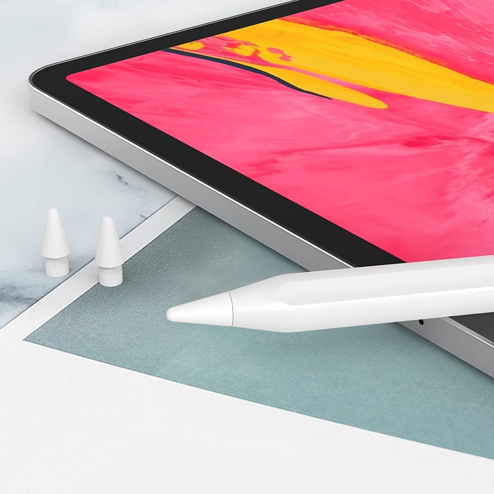 PHONILLICO Punta compatibile per Apple Pencil 1 e 2 2 Pezzi ricambio iPad