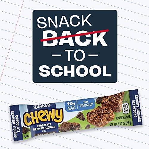 Quaker Chewy Granola Bars Chocolate Lovers 58Ct Variety Pack #TOP3
