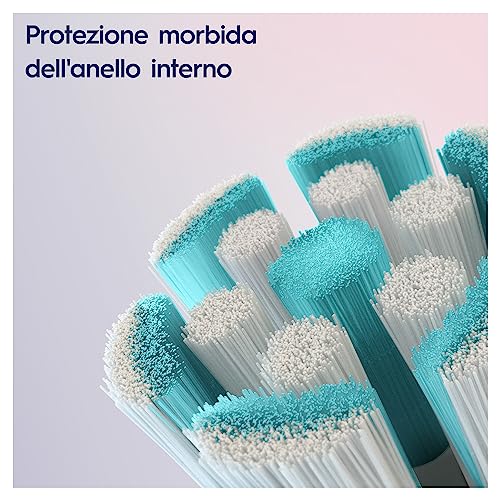 Oral-B iO Gentle Care, Testine di Ricambio per Spazzolino Elettrico, Confezione Da 6 Pezzi, Adatto Per Buca Delle Lettere - Immagine 2
