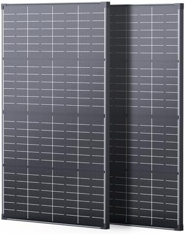430W Anti-Shading Bifacial Solar Panel,Callsun 2PCS 215 Watt N-Ty...