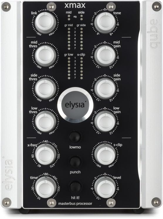 elysia xmax qube Series Stereo Master Bus Compressor