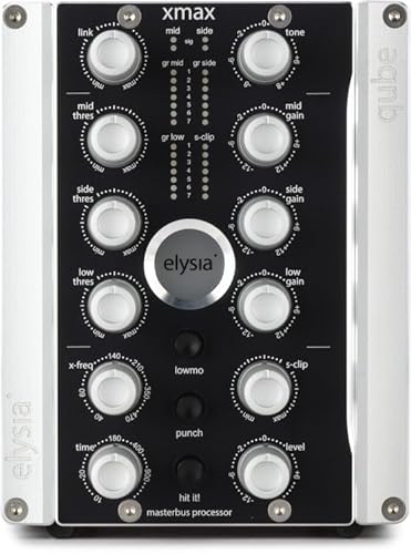 elysia xmax qube Series Stereo Master Bus Compressor
