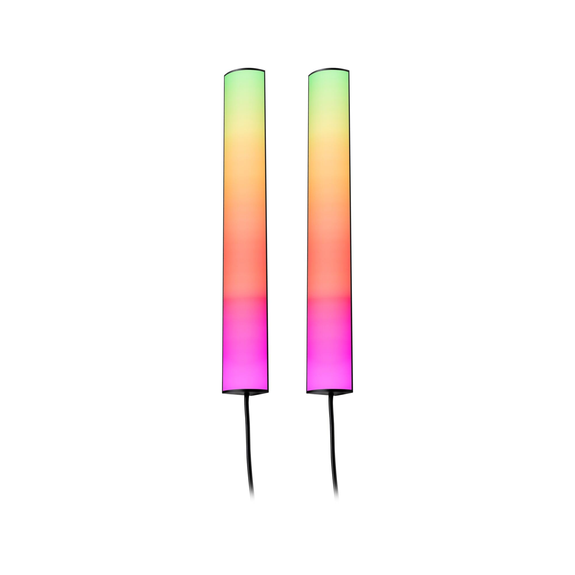 Paulmann 78878 EntertainLED Barre lumineuse LED RVB à intensité variable 2 x 0,6 W 2 x 24 lm RVB