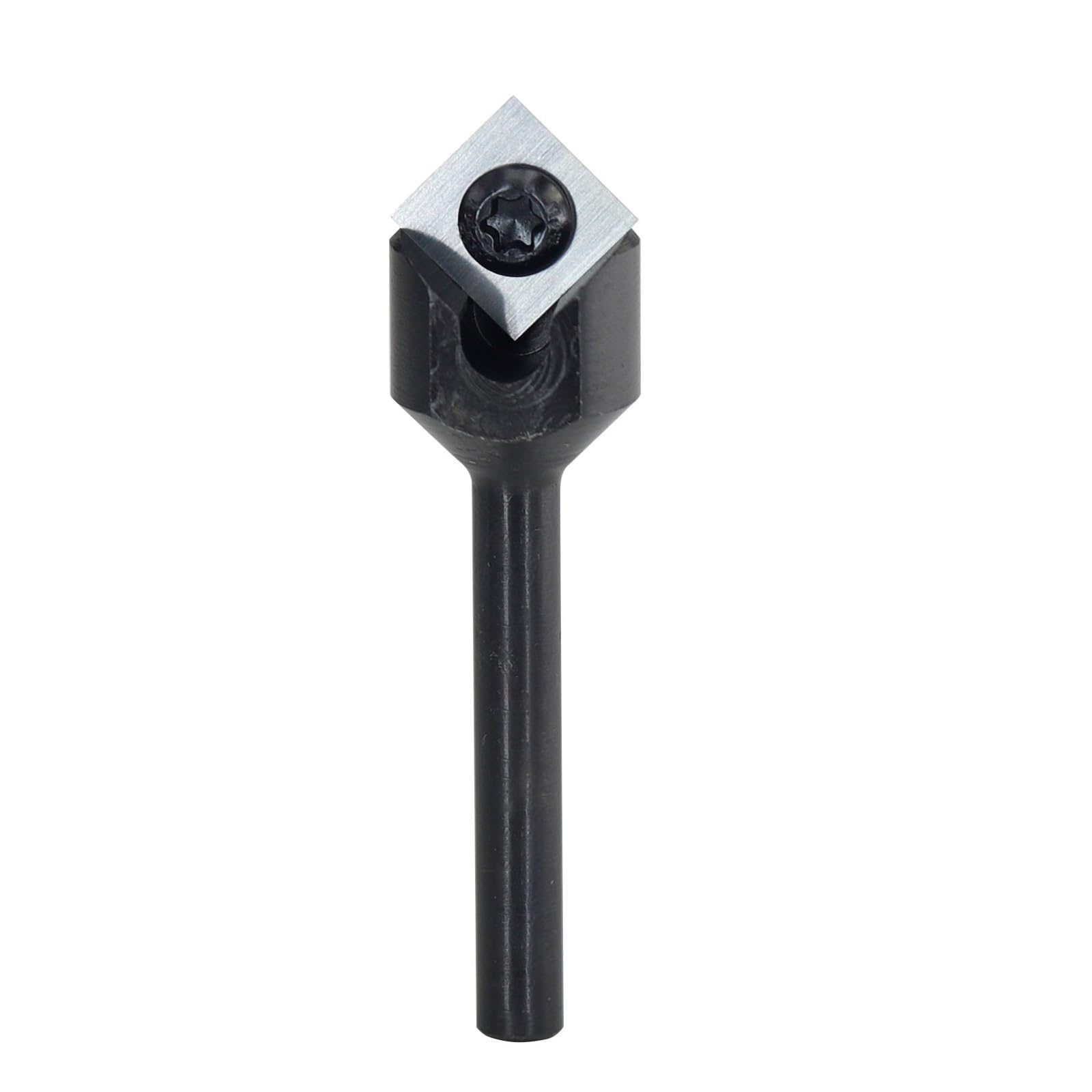 Fraise à mèche de routeur rainure V 90 outils carbure plaquette interchangeable tige 6.35