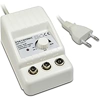 METRONIC 332187 Amplificatore Antenna TV Digitale Terrestre Interno – Potenziatore
