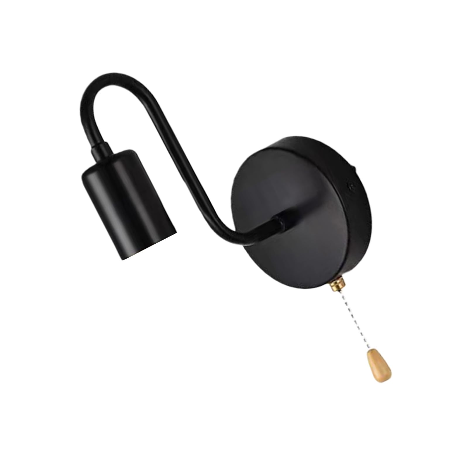 Buxuaaaa Pull Chain Wall Sconce Light Background Light Wall Sconces Indoor Lighting with Switches Bedroom LED Lights Easy Install Bedside Led Lamp