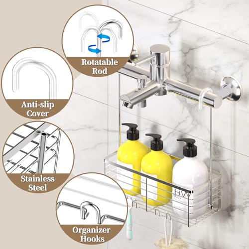 DELLAN-Hanging-Shower-Organizer-Shower-Rack-with-Hooks-Over-the-Door-Bathroom-Shower-Caddy-and-Basket