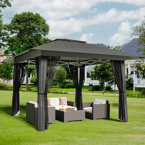 Bealife 13x13 Pop Up Gazebo Tent for Outdoor Backyard Garden
| Bealife 13x13 Pop Up Gazebo Tent with Mosquito Netting
| Bealife 13x13 Pop Up Gazebo Tent with Roller Bag