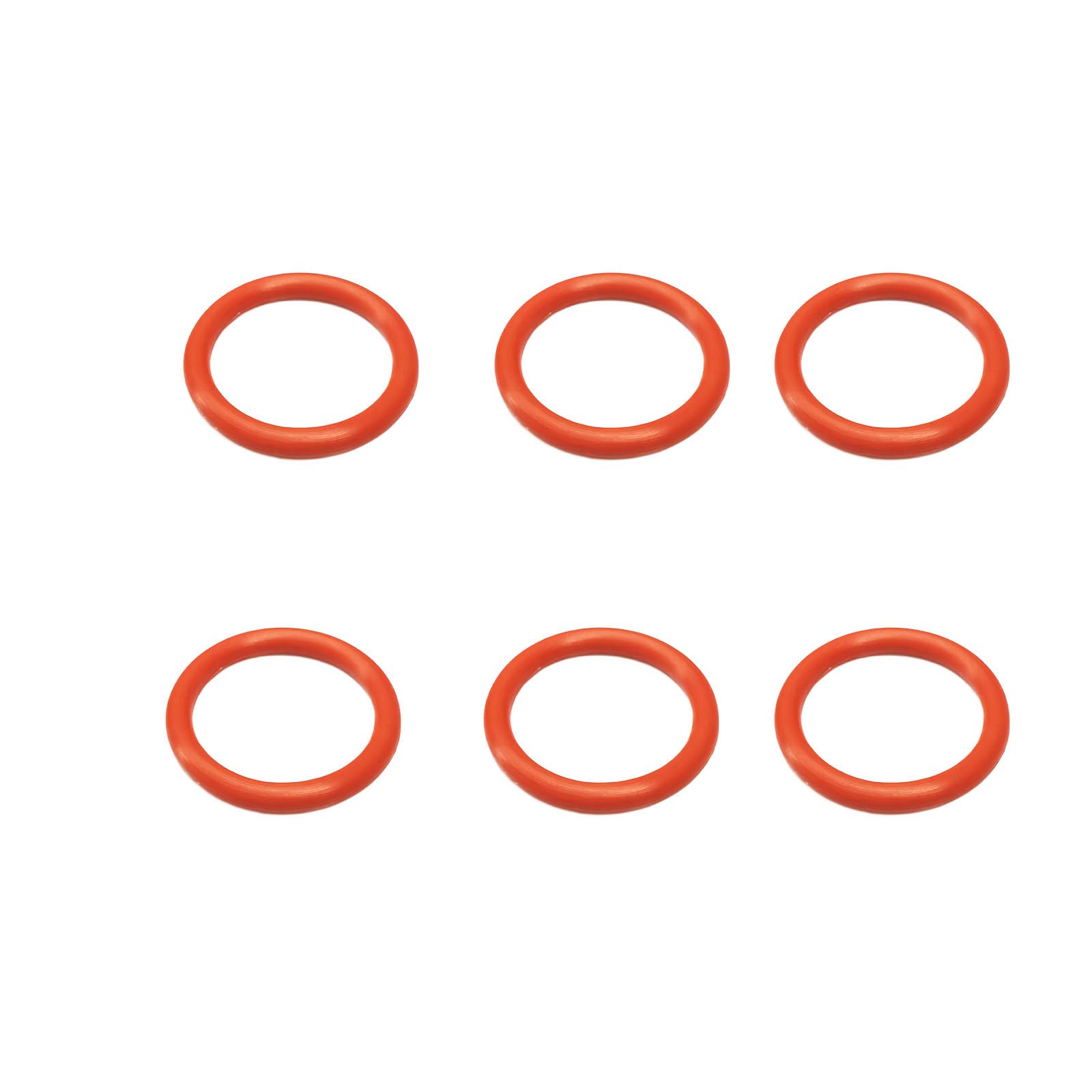 MACHSWON 30 Pcs Silicone O-Rings Gasket Rings Seal Grommets Gasket 34mm OD 29.2mm ID 2.4mm Width Silicone Washer Round Sealing Ring Red - Image 2