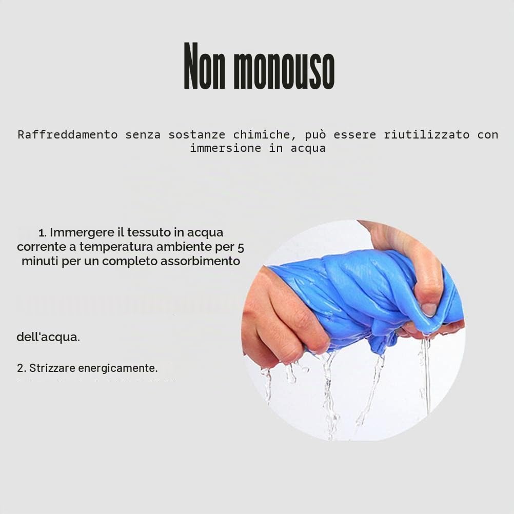 Gilet rinfrescante, unisex, estivo, per la pesca, il ciclismo, lo chef, Blu, Taglia unica