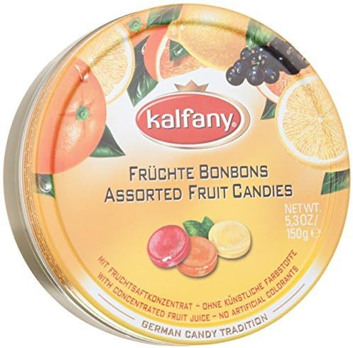 Kalfany Assorted Fruit Candies (150g/5.3 Oz) by Kalfany