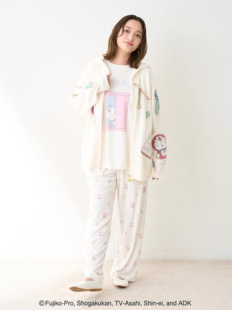 ドラえもん ジェラートピケ　パーカー　Mサイズ Amazon.co.jp: [ジェラート ピケ] ドラえもん【レディース