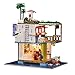 Kit de Maison de poupée Bricolage 3D, Maison de poupée en Bois Puzzle Jouet Fait à la Main LED Maison de poupée Miniature, Meilleur Cadeau pour Anniversaire de Noël pour Enfants et Adultes