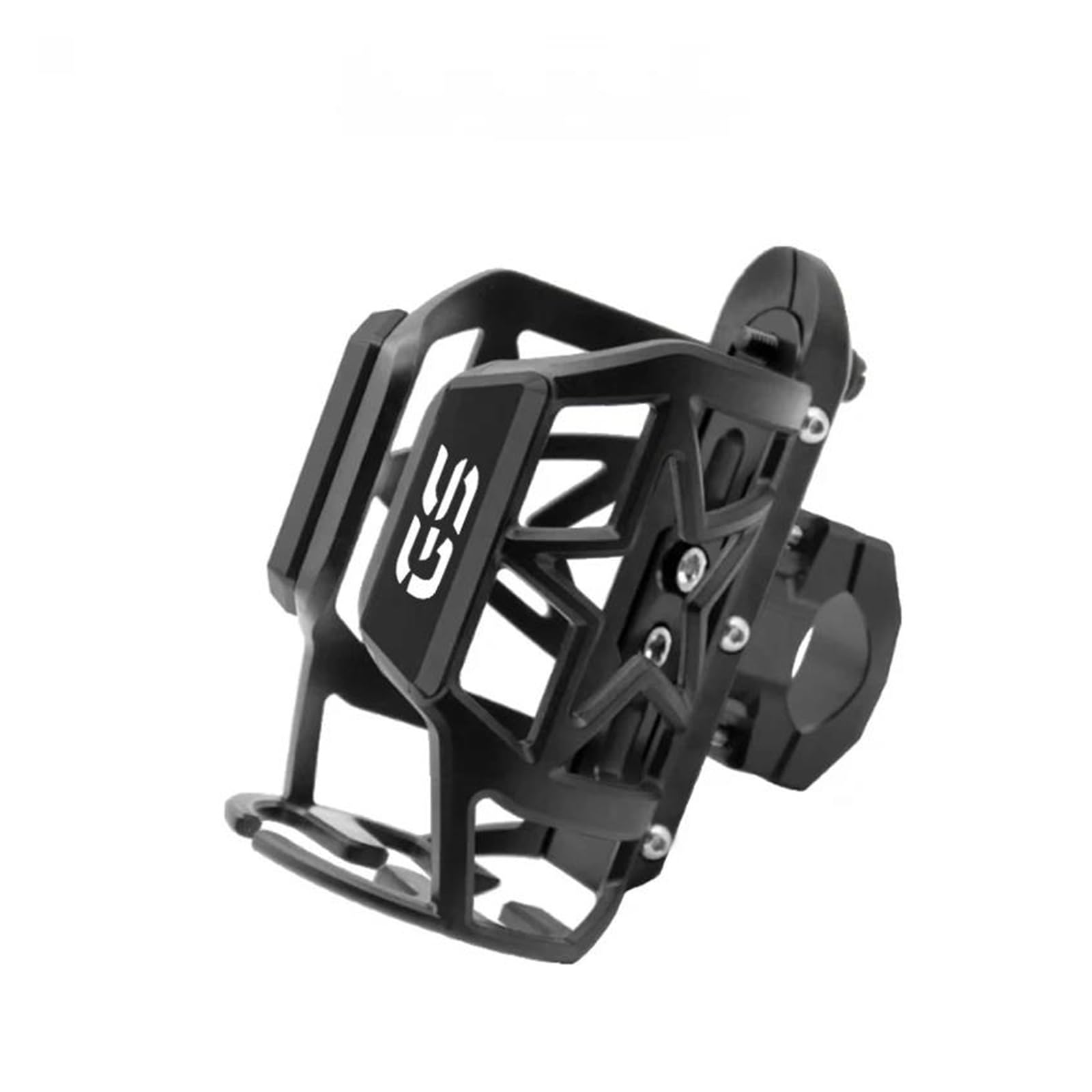 per R1200GS R1250GS R 1200GS R1250 GS R 1250 GS LC ADV Moto Bevanda Bottiglia di Acqua Gabbia Drink Cup Holder Mount Portabicchieri Bici Girevole(Black)
