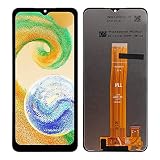 SwarKing Display LCD compatibile con Samsung Galaxy A04s SM-A047 Touch Screen Digitizer (nero senza cornice Ricambi con strumenti gratuiti