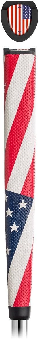 NEW Tour Mark American Flag USA Jumbo Oversize Putter Grip w/ Ball Marker