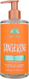 Tree Hut Tangerine Serum Infused Hand Wash, Nourish & Hydrate Hands with Strengthening Skin Care, Long Lasting Scent, Cleanse & Lock in Moisture, 11 fl oz.