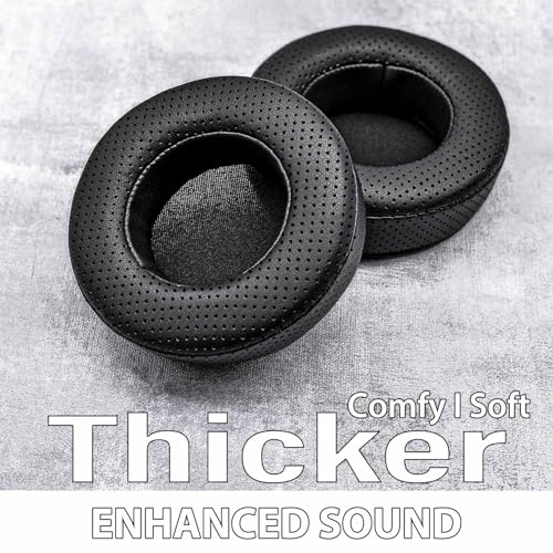 Replacement Earpads for Hesh Wired & Hesh 2 Wireless Headphones by TRANSTEK I Thicker Memory Foam and Deeper Inner Hole (Breathable Hole) miniatura 4