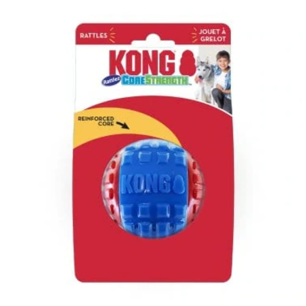 kongCoreStrength Ball Dog Toy, Medium