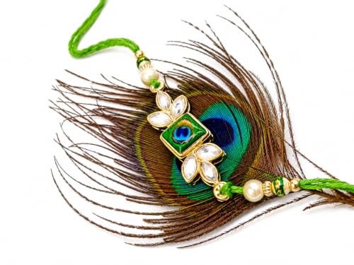 Image of Rakhi Set Combo with Roli Chawal