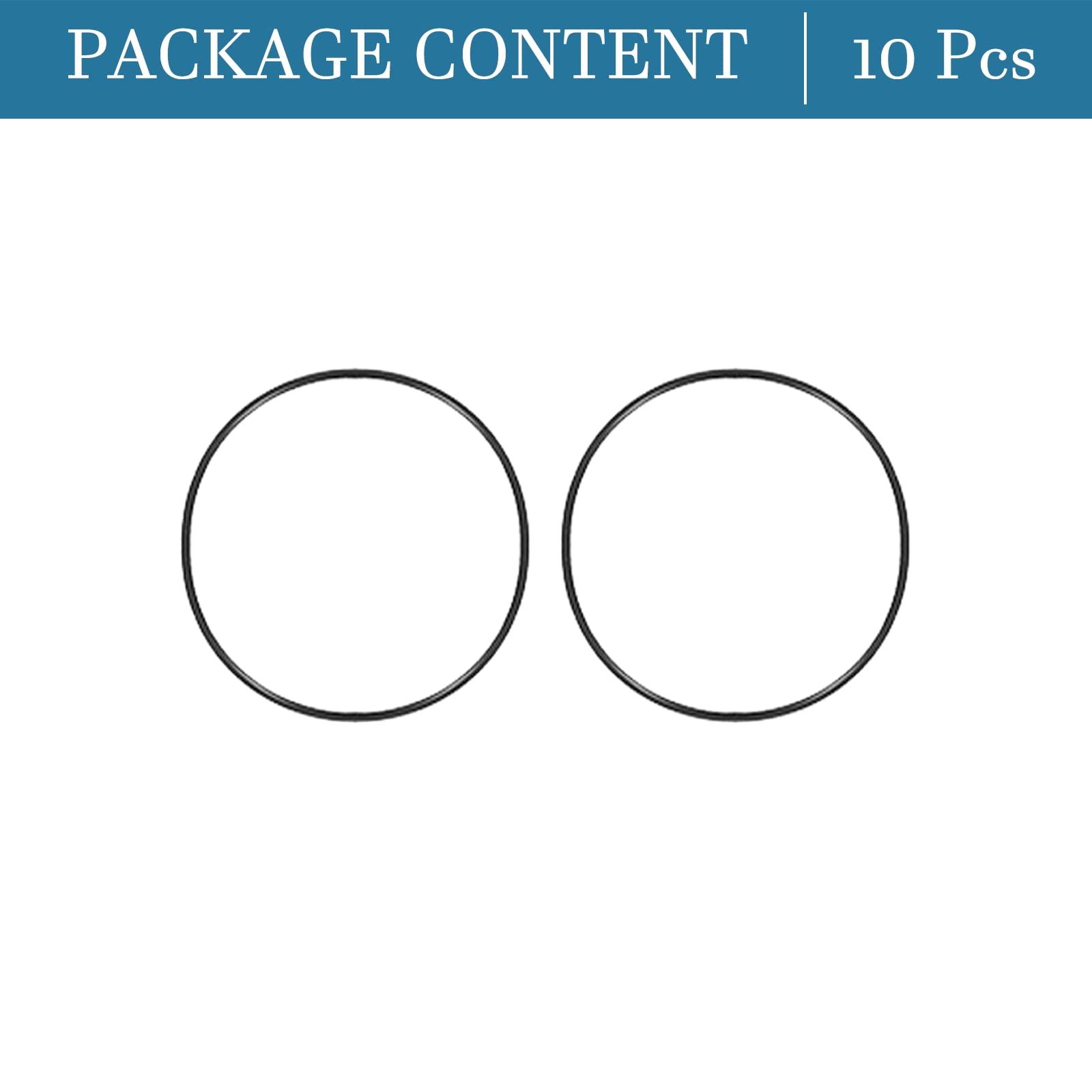 O-Ring In Gomma Nitrile 38x32x3mm - Confezione Da 10 Per Riparazioni Idrauliche - Foto 3